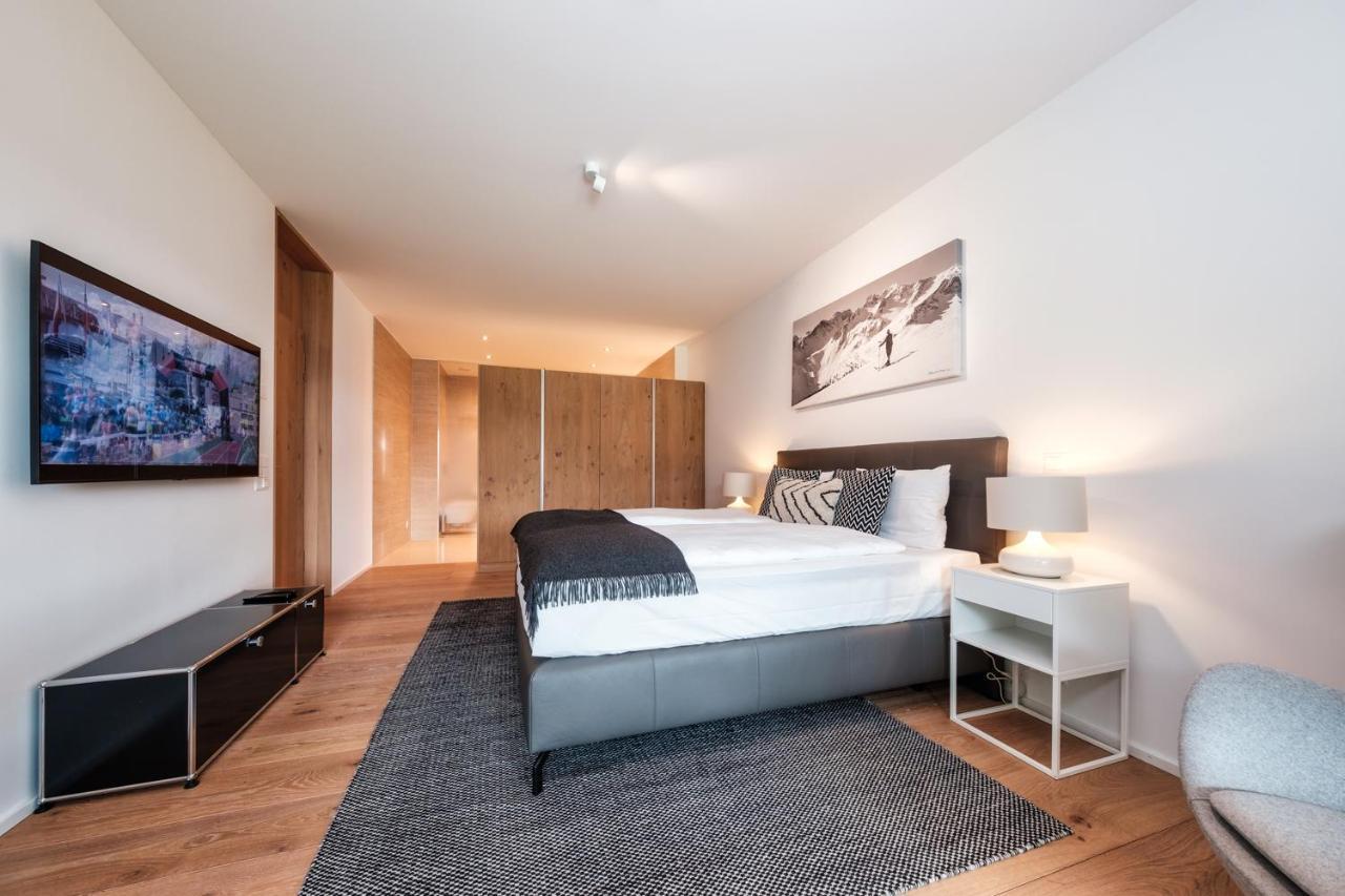 Luxury Panorama Apartment With Alpengold Spa Access Davos Extérieur photo