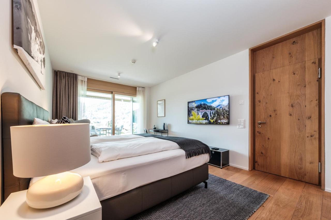 Luxury Panorama Apartment With Alpengold Spa Access Davos Extérieur photo