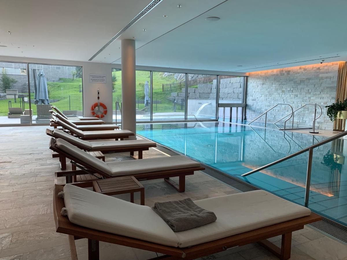 Luxury Panorama Apartment With Alpengold Spa Access Davos Extérieur photo